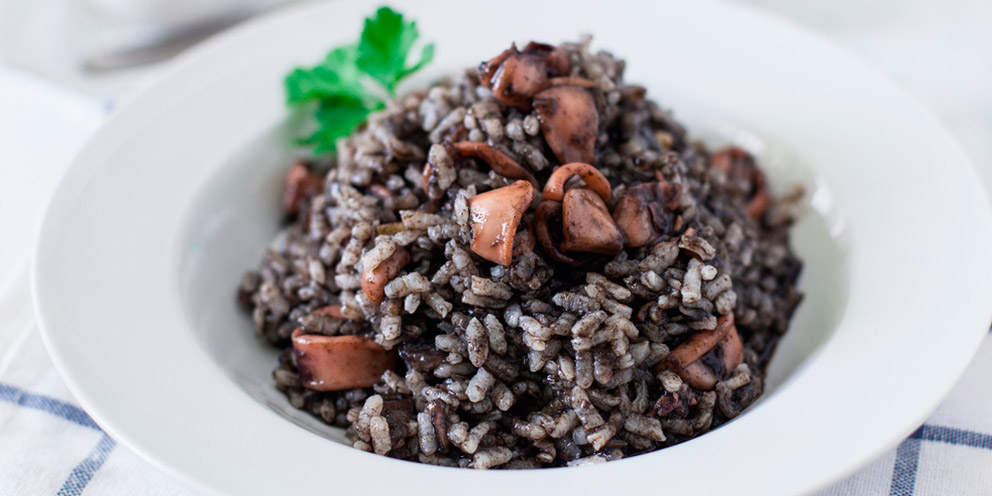 11Arroz negro con chipirones