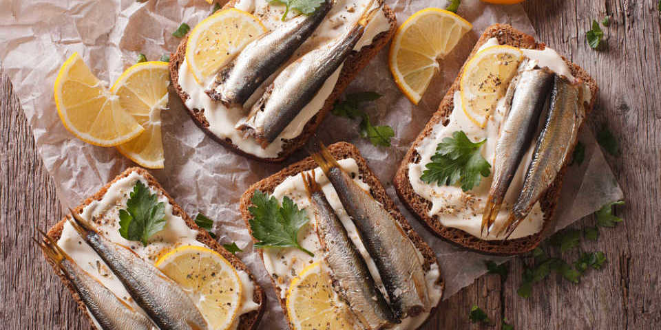 11Tosta de sardinas