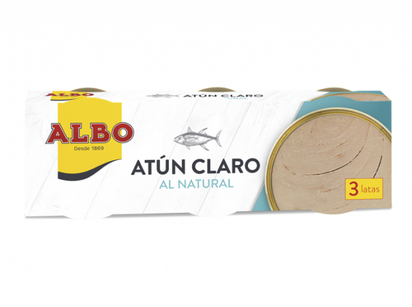 Atún Claro al Natural pack de 3 latas RO-100