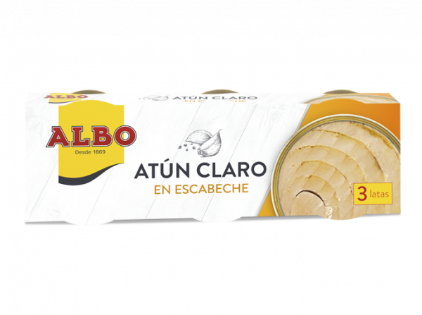 Atún Claro en Escabeche, pack de 3 latas RO-100