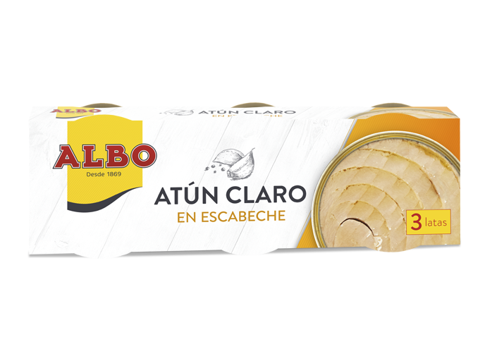 11Atún Claro en Escabeche, pack de 3 latas RO-100