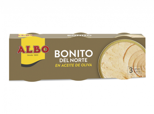 Bonito Aceite Oliva pack de 3 latas RO-100