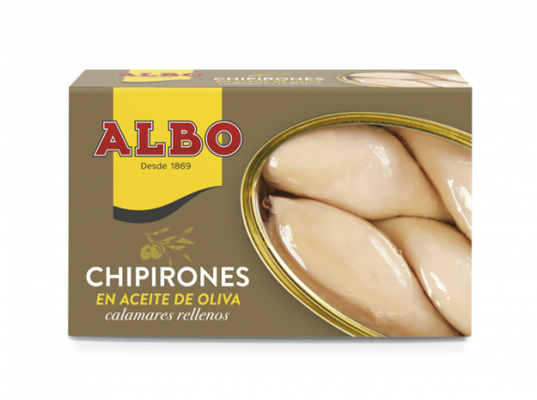 Chipirones Rellenos Aceite Oliva ALBO