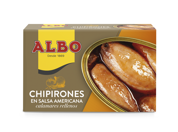 11Chipirones Rellenos Salsa Americana OL-120