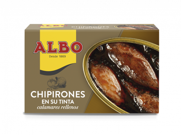 Chipirones Rellenos en su Tinta ALBO