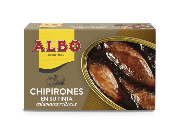 11Chipirones Rellenos en su Tinta ALBO