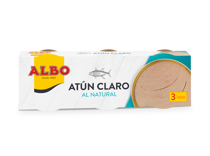 11Atún claro al natural Albo