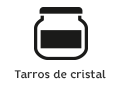 Tiene tarro de cristal